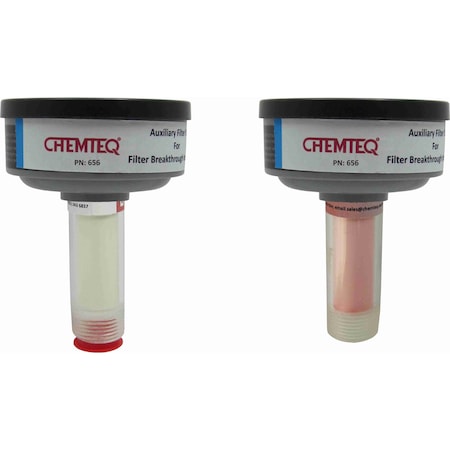 Chemteq Filter Change Indicator with With Auxiliary Filter Trap for Aromatic Diisocyanates 656